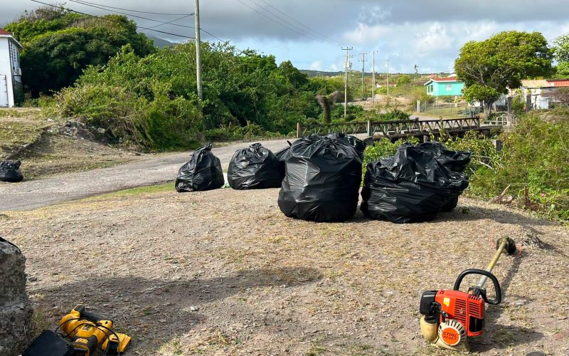 Community Comes Together for Clean-Up Effort at Camps Tank