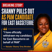 Natasha ‘Shanny’ Grey-Brookes Withdraws as PAM Candidate for East Basseterre