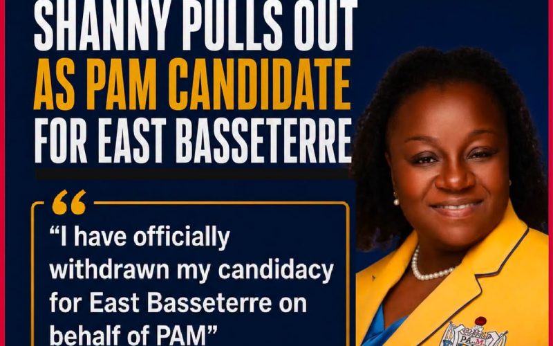 Natasha ‘Shanny’ Grey-Brookes Withdraws as PAM Candidate for East Basseterre