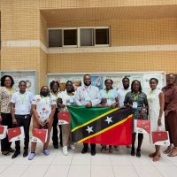 St. Kitts and Nevis Scholarship Recipients Attend Opening Ceremony in Taiwan