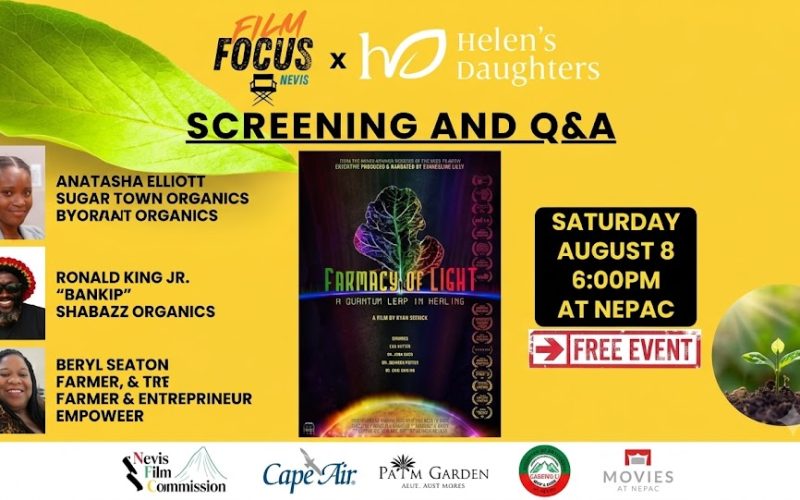 Film Focus Nevis Partners with Helen’s Daughters for Special Agriculture Film Screening and Q&A at NEPAC