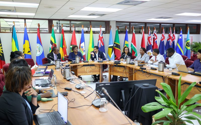 CARICOM Secretariat, Guyana Ministers Hold Talks On CARIFESTA, Youth Development