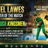 CPL 2026: Jamaica  Kingsmen Asend to  Second  Place  Following DLS Victory Over Trinbago Knight Riders