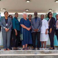 U.S. Embassy Officials Impressed with The Significant Improvement at The J. N. France General Hospital