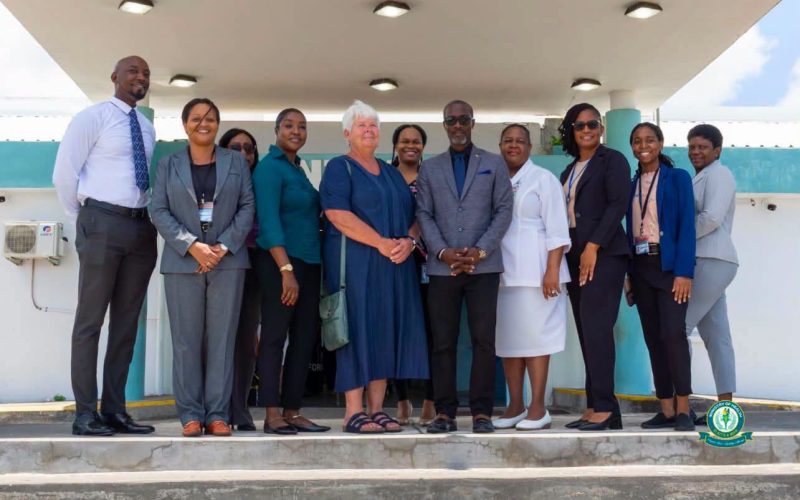 U.S. Embassy Officials Impressed with The Significant Improvement at The J. N. France General Hospital