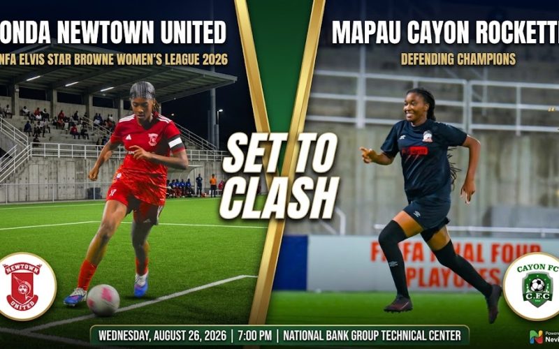 Football : Honda Newtown United and Cayon Rockettes to Clash In Elvis Star Browne Women’s Final