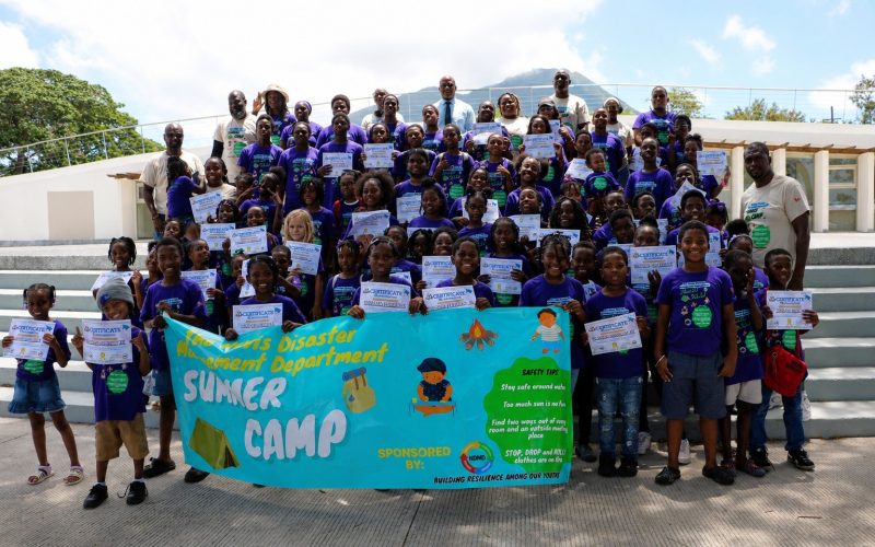 Hon. Brand Urges Disaster Management Campers to Become Safety Ambassadors