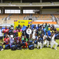 CPL Schoolyard Programme Launches with Sessions in St Lucia ,Jamaica