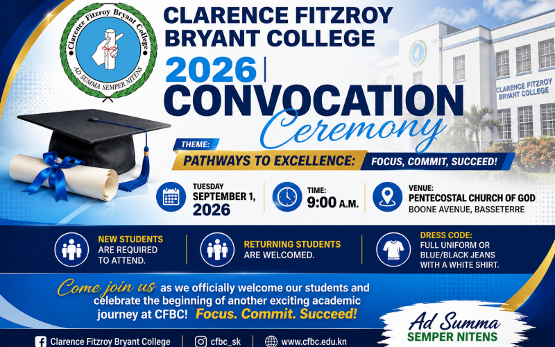 CFBC to Welcome Students at 2026 Convocation Ceremony