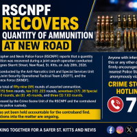 RSCNPF Recovers Quantity of Ammunition at New Road