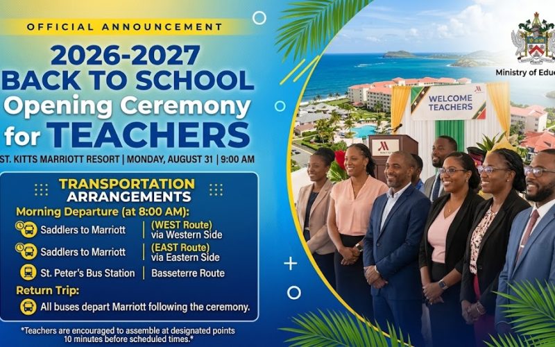 Back to  School Opening Ceremony Transportation Details