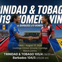 Trinidad  & Tobago Crowned CWI Rising  Stars U19 Women’s Champions with Dramatic Final