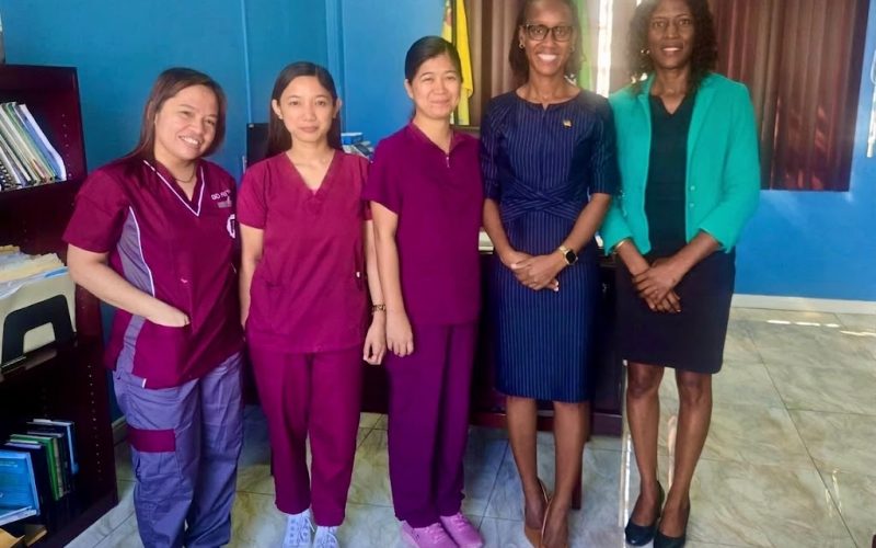 Nevis Welcomes Three Specialist  Nurses Ahead  of Alexandra Hospital  Dialysis Unit Opening
