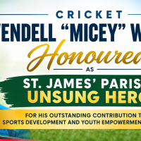Wendell “Micey” Wallace Honoured as St. James’ Parish Unsung Hero