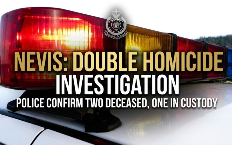 Police Investigate Double Homicide Browne Pasture Nevis