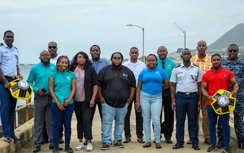 SKNDF Coast  Guard Supports Enhanced Marine Monitoring
