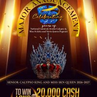 Winners of Senior Calypso Monarch and Miss St. Kitts and Nevis Queen to Receive EC$20,000 Each