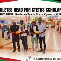 Historic Milestone: Kymarni Newton and Najeeb Kelly Earn First-Ever Jamaican High School Track Scholarships for St. Kitts & Nevis