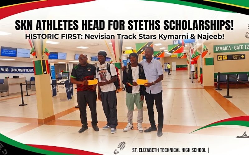 Historic Milestone: Kymarni Newton and Najeeb Kelly Earn First-Ever Jamaican High School Track Scholarships for St. Kitts & Nevis