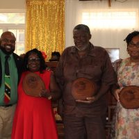 Brown Hill Wesleyan Holiness Church Honours Three Unsung Heroes