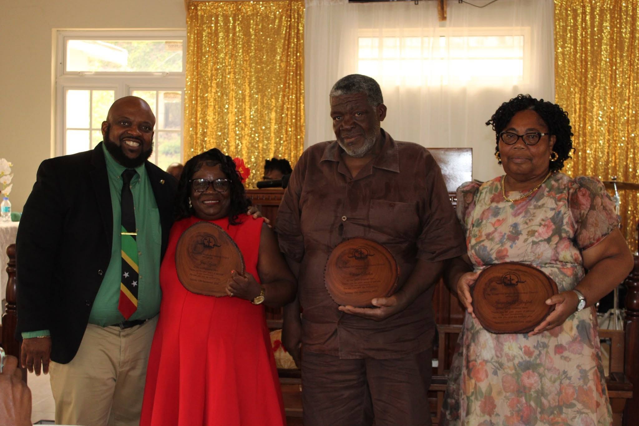 Brown Hill Wesleyan Holiness Church Honors Three Unsung Heroes