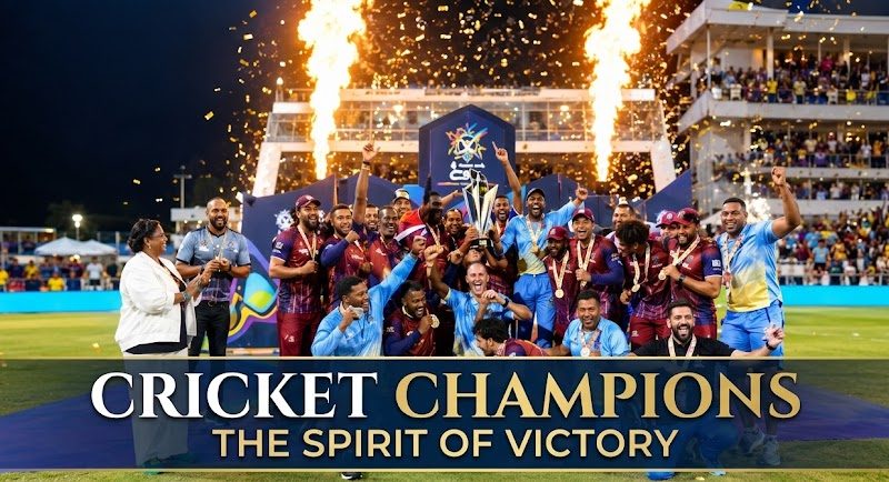 Cricket : Falcons Fly Past Kingsmen to Claim CPL 2026 Championship Honours