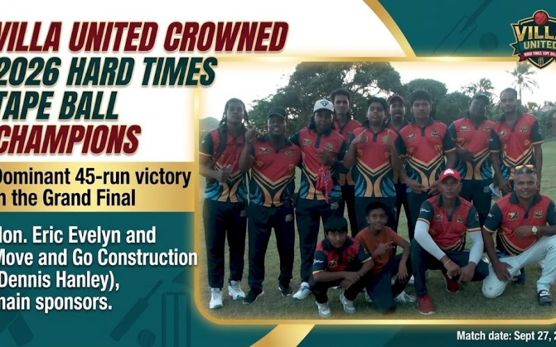 Villa United Crowned 2026 Hardtimes Tape Ball Champions
