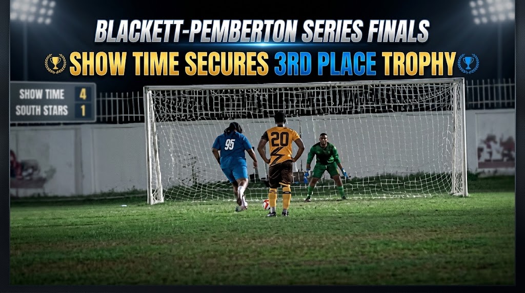 Showtime Claims Third Place in Blackett-Pemberton Football Series
