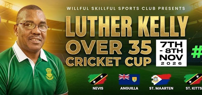Nevis to Host 17th Annual Luther  Kelly Over -35 Cricket at Brown Hill