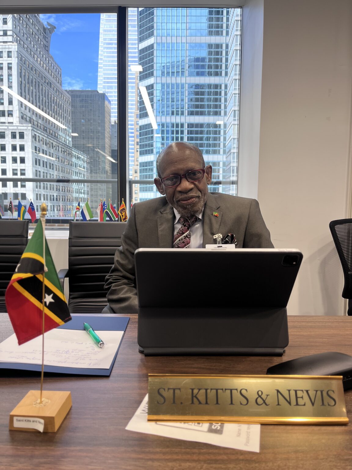 Foreign Minister Douglas Commences Diplomatic Engagements at United Nations
