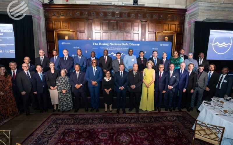 Saint Kitts and Nevis Participates in Rising Nations Gala Dinner Celebrating Adoption of the UN Declaration on Sea Level Rise