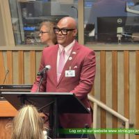 Acting  Prime Minister Hanley Delivers Caricom Statement on Right to Developement at United Nations
