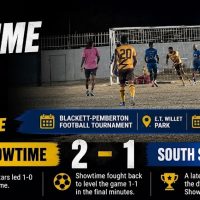 Showtime Edges South Stars in Thrilling Finish at Blackett-Pemberton Football Tournament