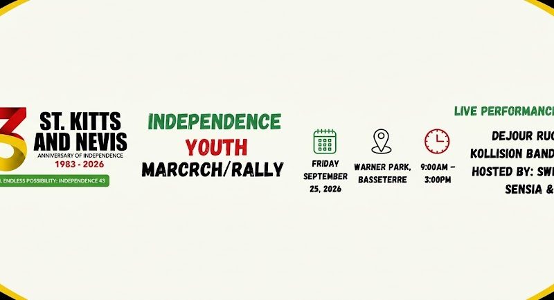 Independence 43 Youth March/Rally to Celebrate Youth, Culture and National Pride