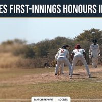 Cricket : Brown Hill Takes First-Innings Honours in Exciting Draw