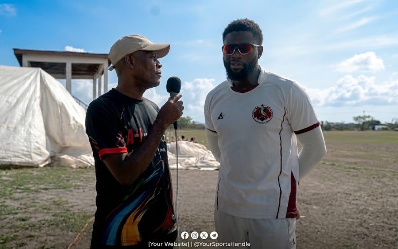 Colin Kezron Archibald Returns Home After Successful UK Cricket Stint