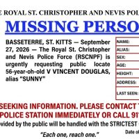 Police Seek Public Assistance in Locating Missing Person  Vincent (Sunny ) Douglas