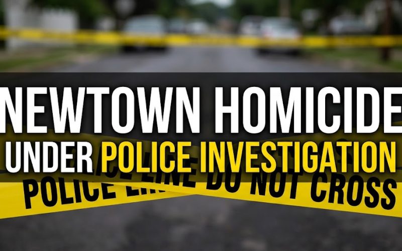Newtown Homicide Under Police Investigation