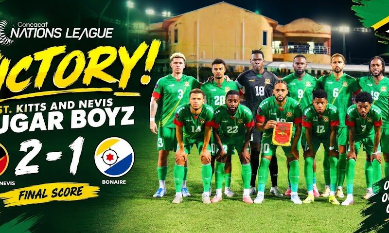 Sugar Boyz Secure 2–1 Victory Over Bonaire in Concacaf Nations League