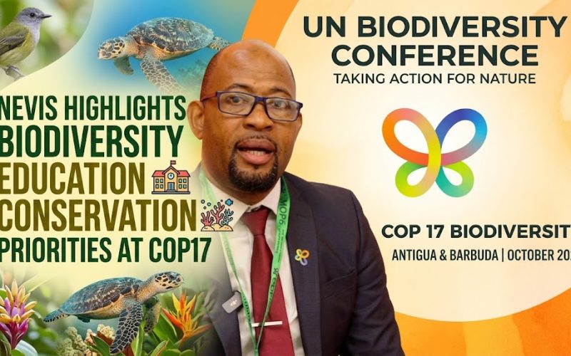 Nevis Highlights Biodiversity Education and Conservation Priorities at COP17