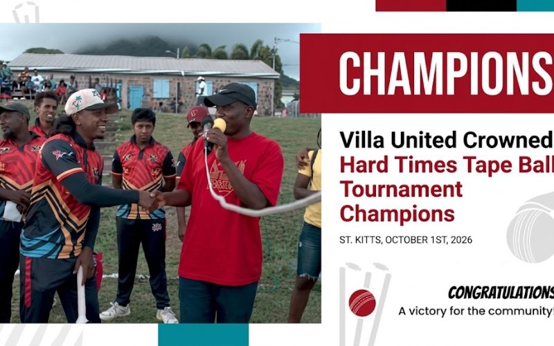 Villa United Crowned Hard Times Tape Ball Tournament Champions