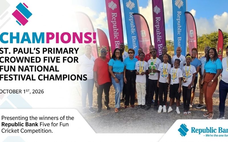 St. Paul’s Primary Crowned Five for Fun National Festival Champions