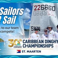 SKN Sailors Set Sail for the 30th Caribbean Dinghy Championships in St. Maarten
