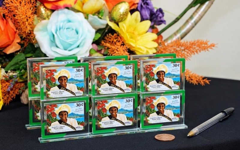 Nevis Honours Newest Centenarian Ernestine Wilks with Commemorative Stamp