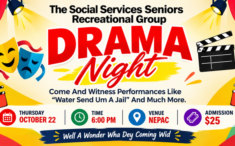 Social Services Seniors Recreational Group to Host “Drama Night” at NEPAC