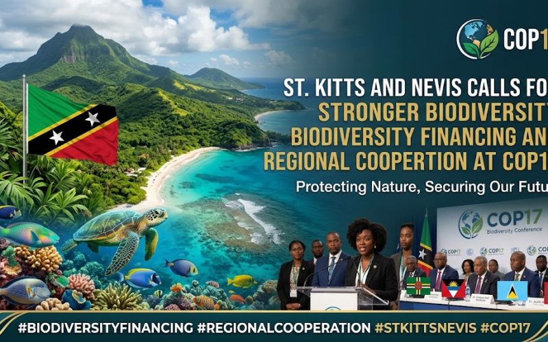St. Kitts and Nevis Calls for Stronger Biodiversity Financing and Regional Cooperation at COP17