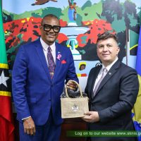 Acting Prime Minister Hanley Welcomes Kosovo Ambassador for  Courtesy Call