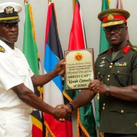 Capt. Garnette Successfully Completes Junior Command and Staff Course, wins  Physical Discipline Award