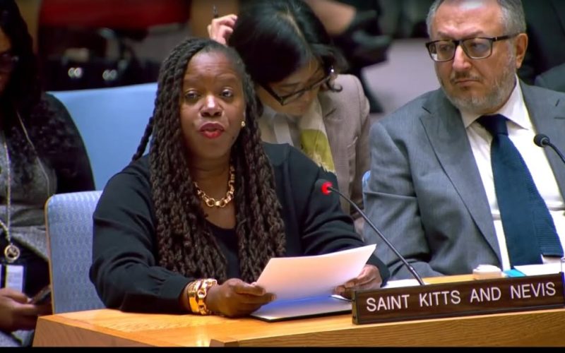 St. Kitts and Nevis Ambassador to the UN Urges Decisive Global Action on Haiti in Address to UN Security Council on Behalf of CARICOM