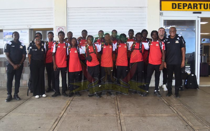 St. Kitts and Nevis U15 National Team Departs for 2026 FIFA U15 World Cup & Football Festival